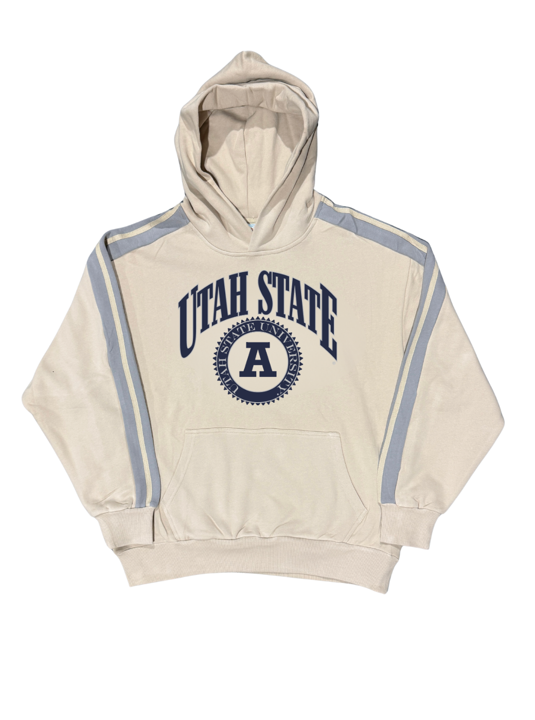 USU - Collegiate Stripe Hoodie