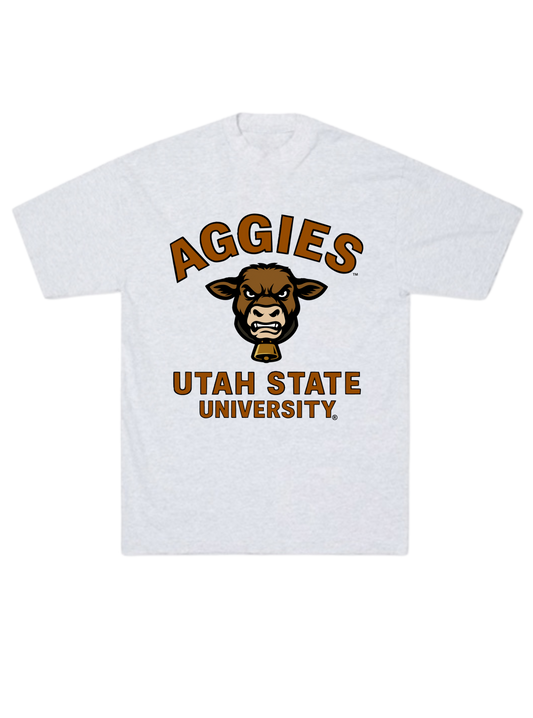 USU - Retro Cow Tee